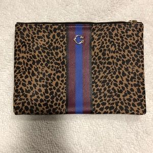 C Wonder Leopard Print Clutch